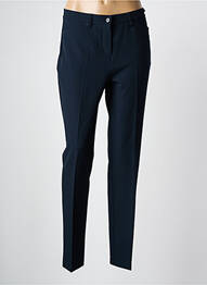 Pantalon slim stretch taille normale bleu ANNA MONTANA femme