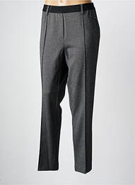 Pantalon droit stretch taille normale gris ANNA MONTANA femme