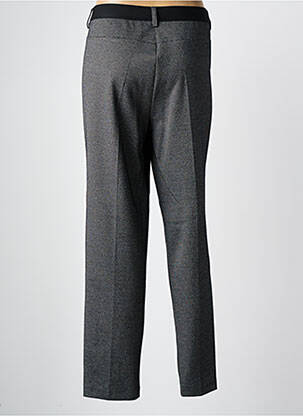 Pantalon droit stretch taille normale gris ANNA MONTANA femme