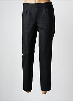 Pantalon 7/8 stretch taille normale noir FRANK WALDER femme