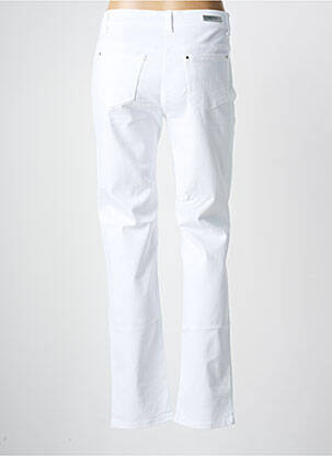 Jeans coupe droite stretch taille normale blanc ANNA MONTANA femme