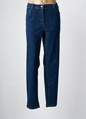 Jeans coupe droite bleu ANNA MONTANA pour femme seconde vue