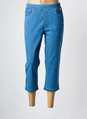 Pantacourt bleu ANNA MONTANA pour femme seconde vue