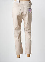 Pantalon 7/8 beige ANNA MONTANA pour femme seconde vue