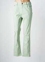 Pantalon droit vert ANNA MONTANA pour femme seconde vue