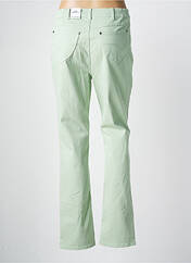 Pantalon droit vert ANNA MONTANA pour femme seconde vue