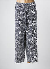 Pantalon large bleu MARBLE pour femme seconde vue