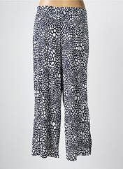 Pantalon large bleu MARBLE pour femme seconde vue