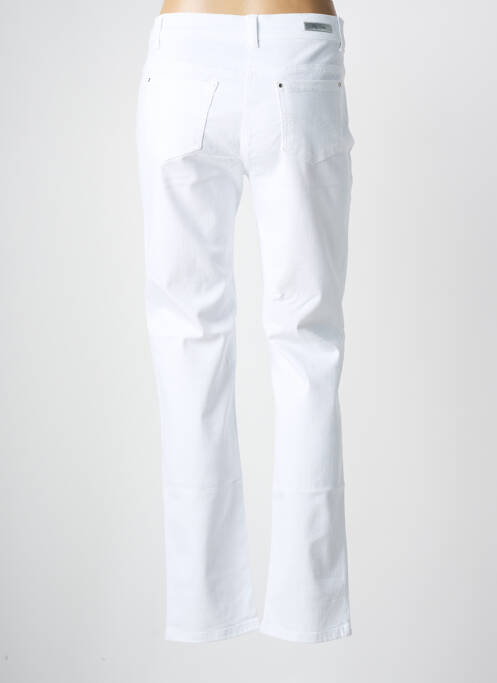 Jeans coupe droite stretch taille normale blanc ANNA MONTANA femme