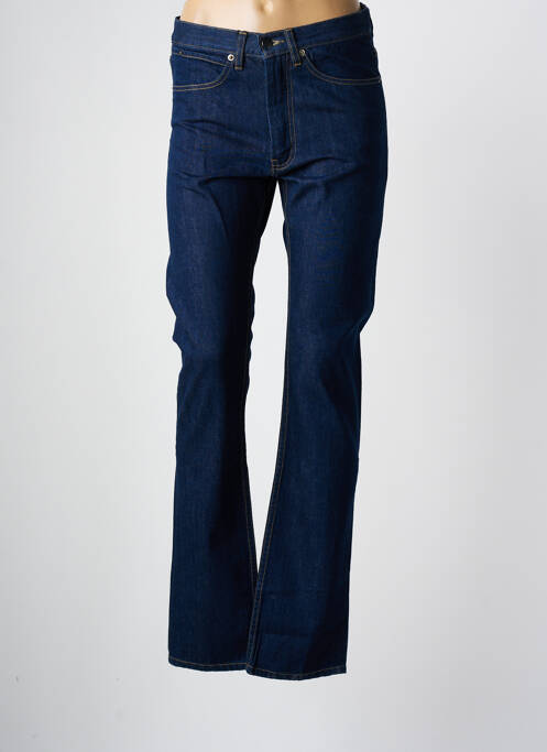 Jeans coupe droite bleu BLOTTER ATELIER pour femme