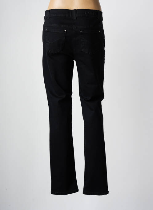 Jeans coupe slim noir ANNA MONTANA pour femme