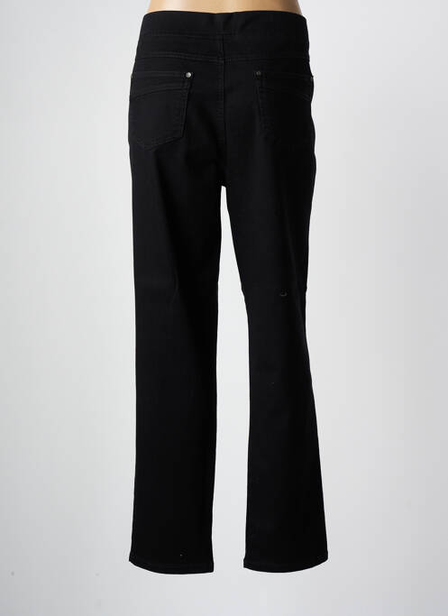 Jeans coupe slim noir ANNA MONTANA pour femme