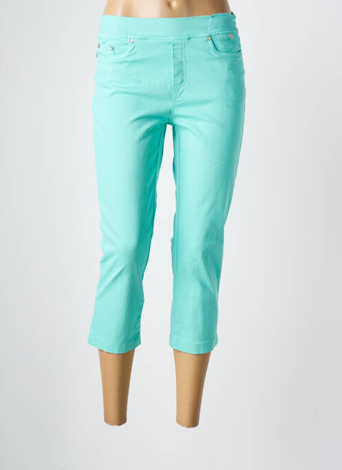 Pantacourt bleu ANNA MONTANA pour femme