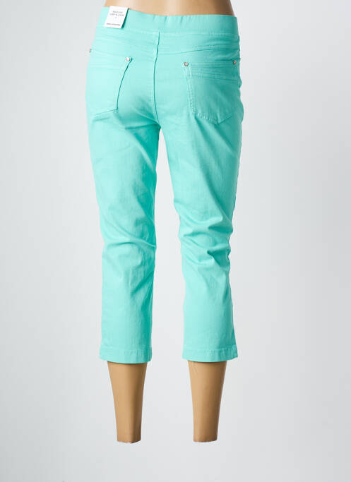 Pantacourt bleu ANNA MONTANA pour femme