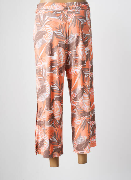 Pantalon 7/8 orange MARBLE pour femme