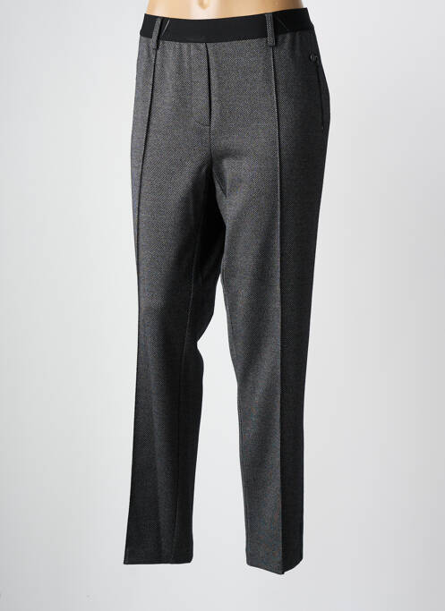 Pantalon droit gris ANNA MONTANA pour femme