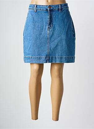 Jupe courte poches bleu MD'M femme