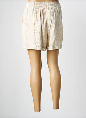 Short coupe droite beige ESQUALO femme