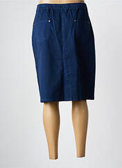 Jupe mi-longue bleu GUY DUBOUIS pour femme seconde vue