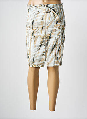 Jupe mi-longue gris EVA KAYAN pour femme