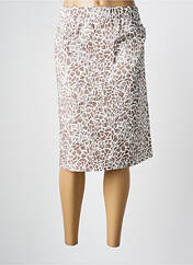 Jupe mi-longue marron FRANK WALDER pour femme seconde vue