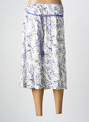 Jupe mi-longue violet FRANK WALDER pour femme seconde vue