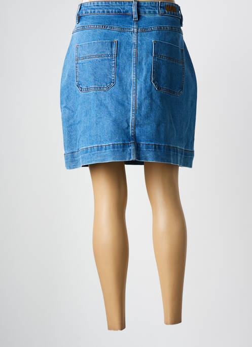 Jupe courte bleu MD'M pour femme