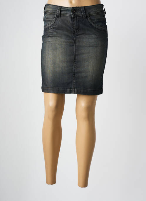 Jupe courte gris PEPE JEANS pour femme