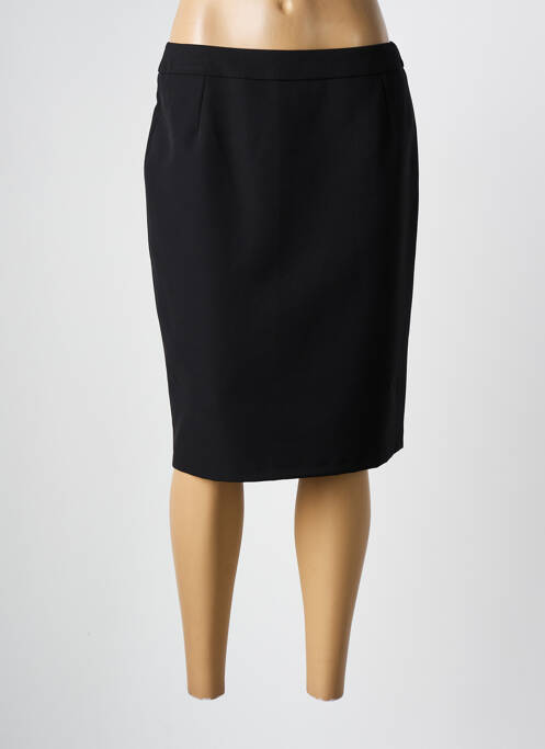 Jupe mi-longue noir BARBARA LEBEK pour femme