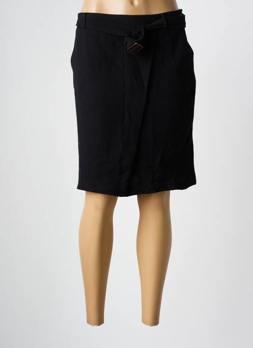 Jupe mi-longue noir TINSELS pour femme