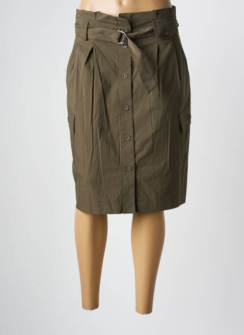 Jupe mi-longue vert EVA KAYAN pour femme