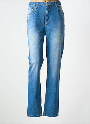 Jeans coupe slim poches taille haute bleu LTB femme