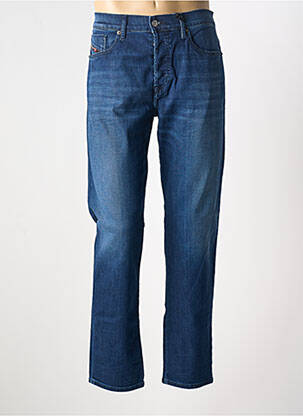 Jeans coupe droite fermeture boutonnée sur le devant taille normale bleu DIESEL homme