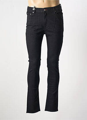 Jeans coupe slim stretch taille normale noir TEDDY SMITH homme