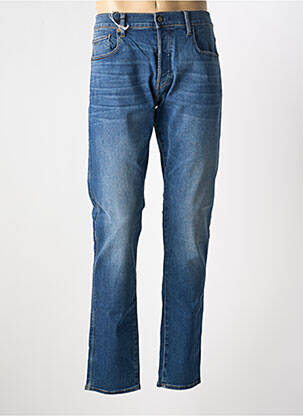 Jeans coupe slim fermeture boutonnée sur le devant taille normale bleu G STAR homme