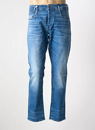 Jeans coupe slim fermeture boutonnée sur le devant taille normale bleu G STAR homme