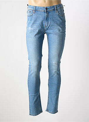 Jeans coupe slim stretch taille normale bleu TEDDY SMITH homme