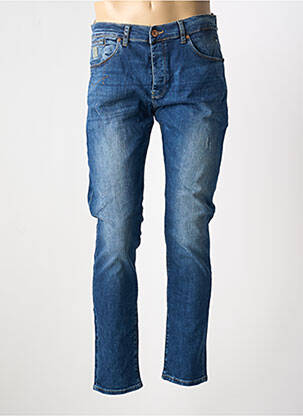 Jeans coupe slim fermeture boutonnée sur le devant taille normale bleu LTB homme