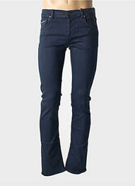 Jeans coupe slim slim taille basse bleu DONOVAN homme