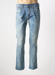 Jeans coupe slim stretch taille normale bleu REPLAY homme