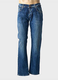 Jeans coupe droite fermeture boutonnée sur le devant taille normale bleu LTB homme