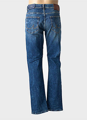 Jeans coupe droite fermeture boutonnée sur le devant taille normale bleu LTB homme