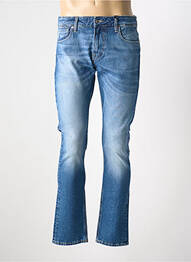 Jeans coupe slim stretch taille normale bleu GUESS homme