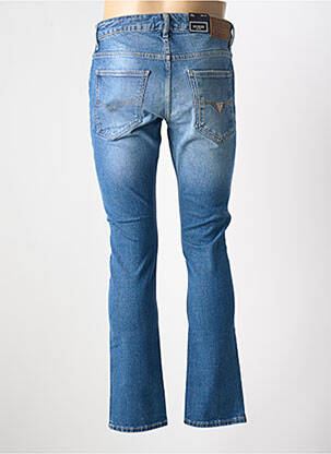 Jeans coupe slim stretch taille normale bleu GUESS homme