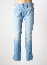 Jeans coupe slim stretch taille normale bleu REPLAY homme