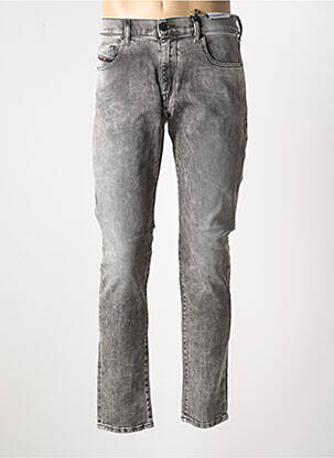 Jeans coupe slim gris DIESEL homme