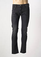 Jeans coupe slim noir REPLAY pour homme seconde vue