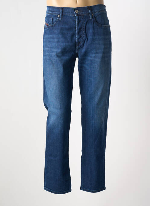 Jeans coupe droite bleu DIESEL pour homme