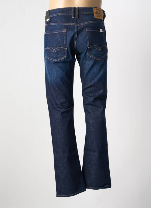 Jeans coupe droite bleu REPLAY pour homme