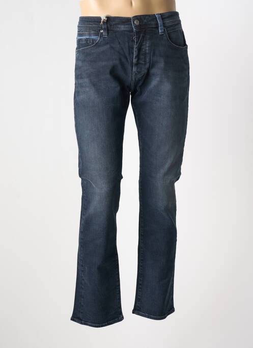 Jeans coupe droite bleu TEDDY SMITH pour homme